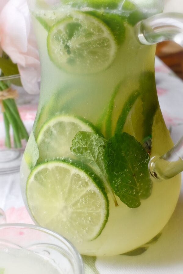Sparkling Lime Mint Punch
